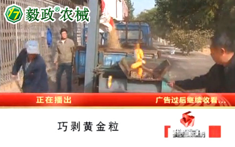 中央電視臺(tái)10套《我愛(ài)發(fā)明》之“巧剝黃金?！卑l(fā)明人袁毅
